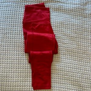 Fleece lined leggings